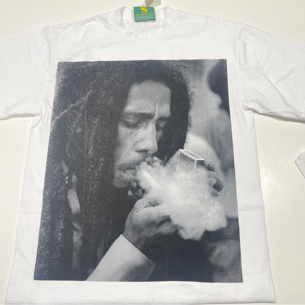 ONLINE CERAMICS X Bob Marley T-shirt “justice and truth” xxl small NEW!